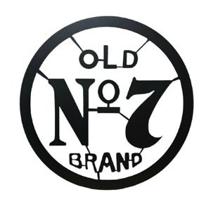 Jack Daniels Old No. 7 Brand - Iron Wall Hanging